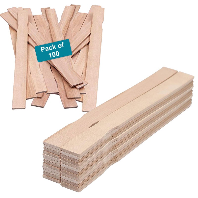 Perfect Stix - PAINT12-100 12" Wooden Paint Paddle Stirrer Sticks Length (Pack of 100) - Image 1